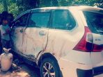Empat Orang Meninggal Dunia Mobil Terjun ke Parit dan Terbalik