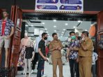 Pantau Prokes, Dinas Koperindag Asahan Monitoring Pusat Perbelanjaan
