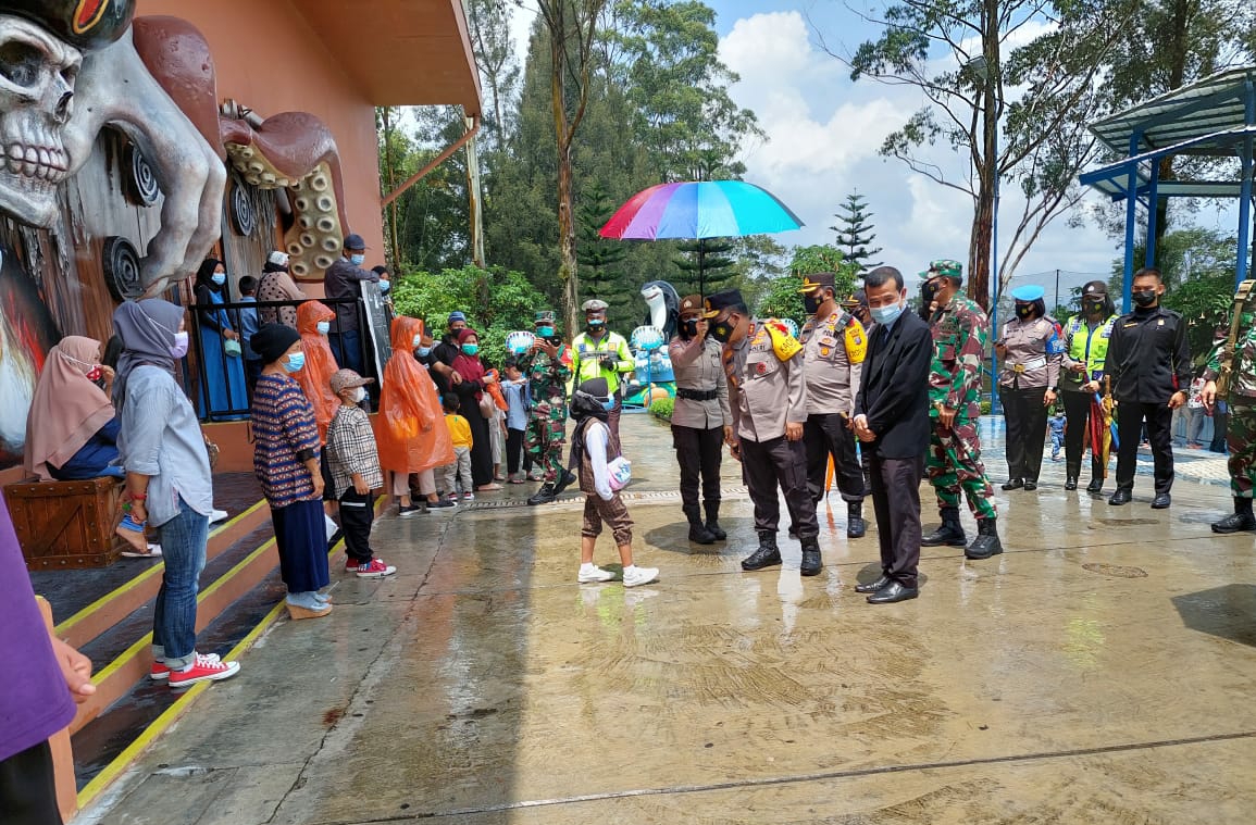 Cegah Covid-19 Libur Lebaran, Kapoldasu dan Pangdam I/BB Tinjau Mickey Holiday Betastagi
