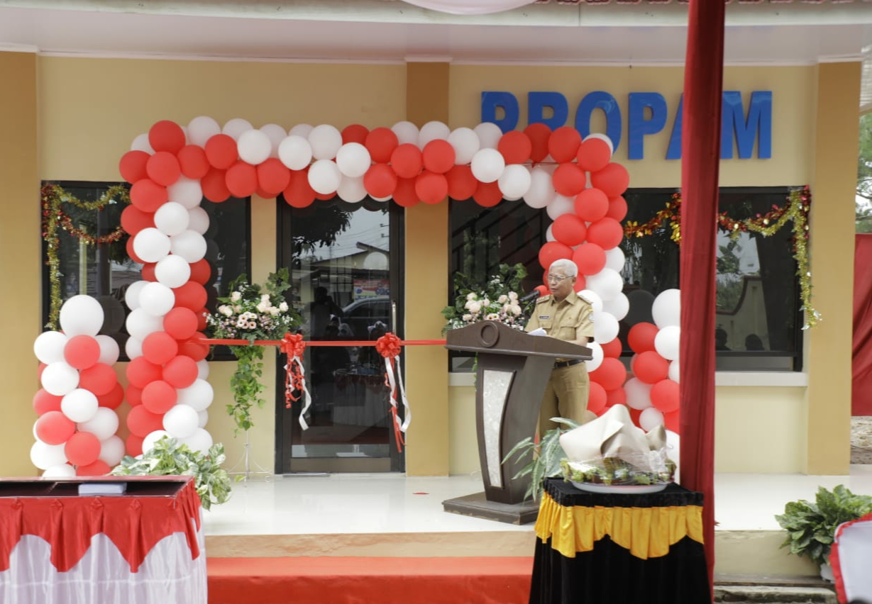 Bupati Resmikan Gedung Propam Endra Dharmalaksana Polres Asahan