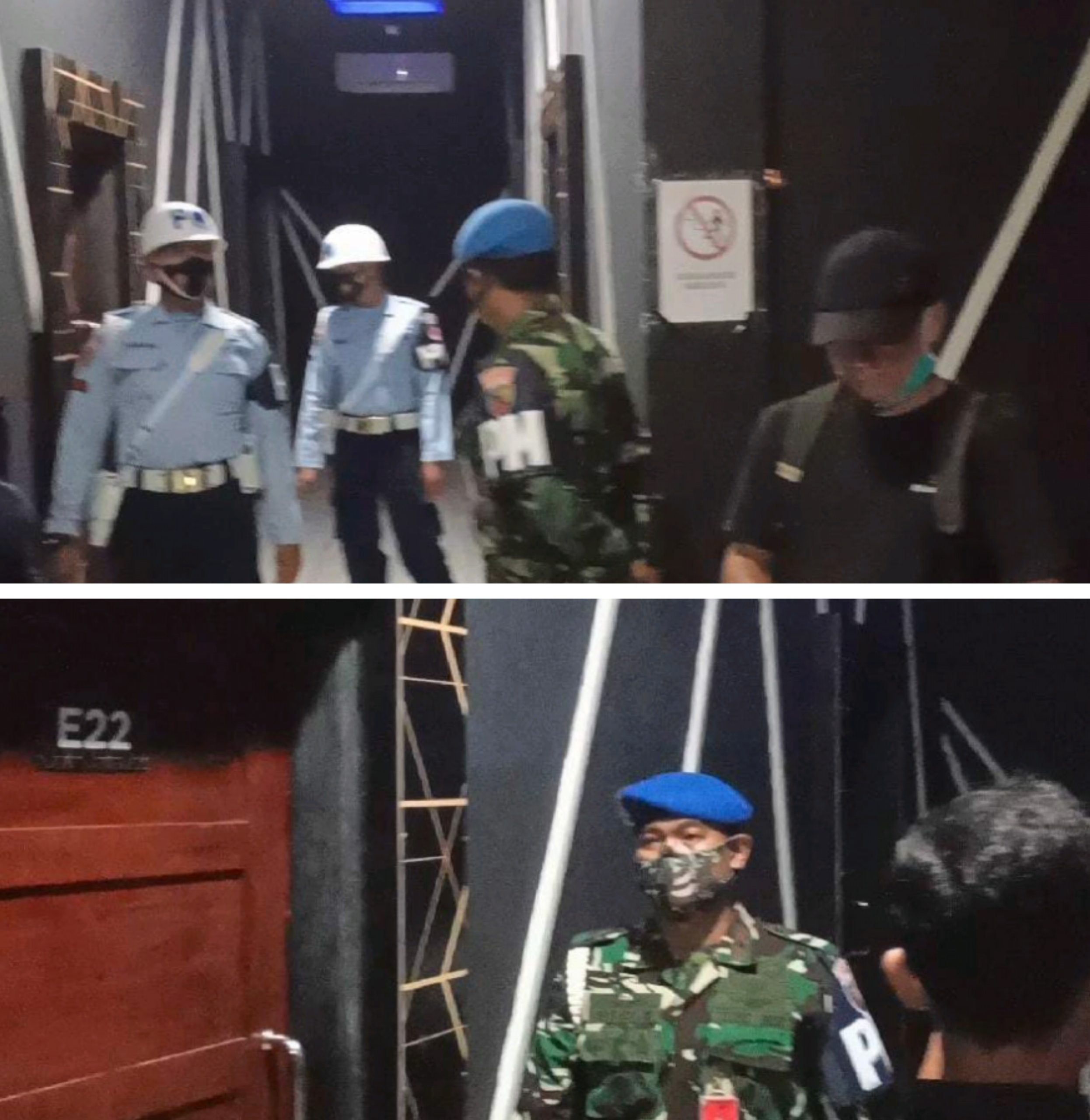 Polisi Militer Razia KTV Electra di CBD Polonia