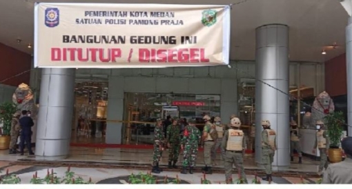 Menunggak Pajak Rp56 M, Wali Kota Medan Segel Mall Centre Point