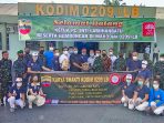 Atasi Dampak PPKM, Tionghoa dan Kodim 0209 Salurkan Ratusan Paket Sembako