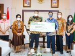 Pemko Medan Terima Bantuan 20 Ton Beras dan 10 Ton Migor Untuk Masyarakat