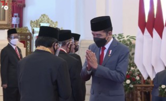 Ini Tokoh Penerima Tanda Jasa dan Kehormatan dari Jokowi