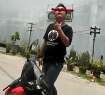 Viral, Preman Pungli Pedagang di Sambu Tantang Polisi Menangkapnya