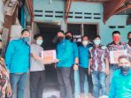 KNPI Medan Door To Door Salurkan Paket Sembako ke Warga Terdampak Pandemi