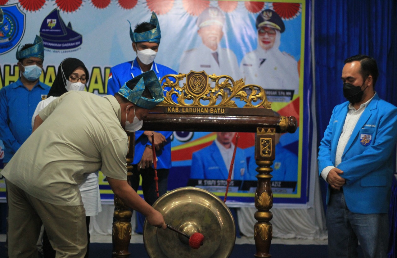 Buka Musda KNPI, Bupati: Bantu Kami Majukan Kabupaten Labuhanbatu
