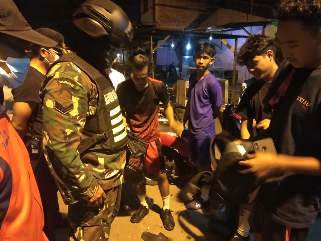 Cegah Tawuran, Lurah dan TNI-Polri Patroli Rutin di Tanjung Mulia Hilir