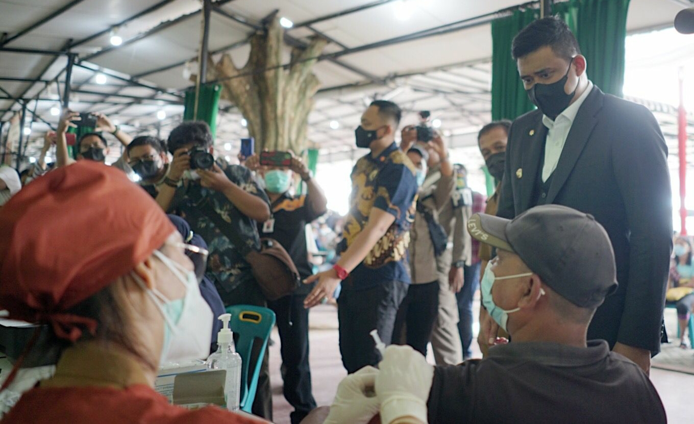 Bobby Nasution: Vaksinasi Jemput Bola Mudahkan Masyarakat