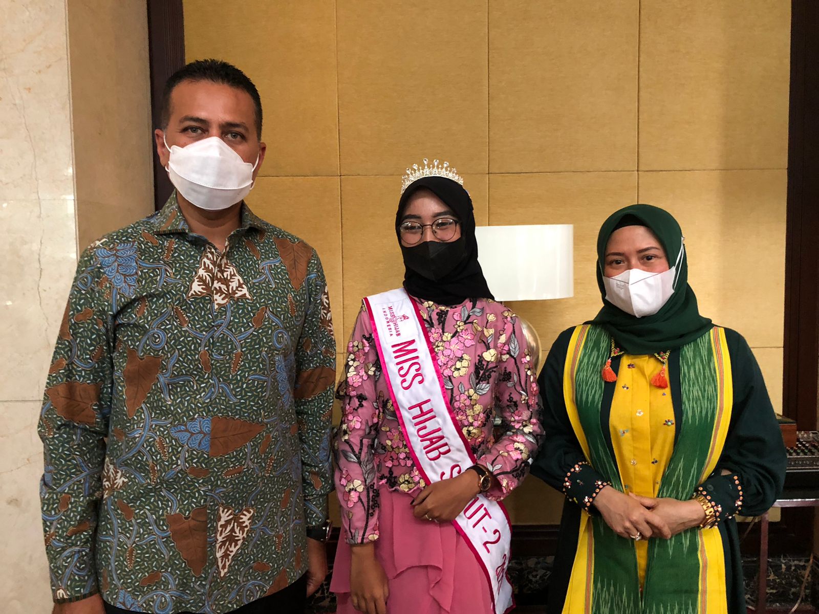 Wagubsu dan Istri Terima Kunjungan Kontestan Miss Hijab Indonesia Perwakilan Sumut