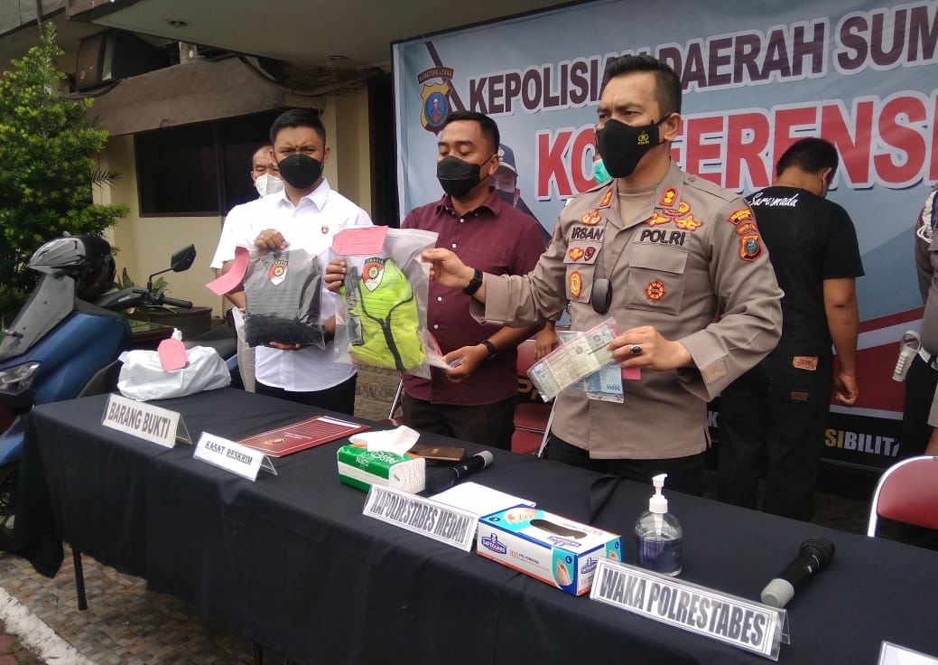 Terlibat Pemerasan Warga, Wakapolrestabes Medan: Bripka PK Terancam Hukum 9 Tahun Penjara