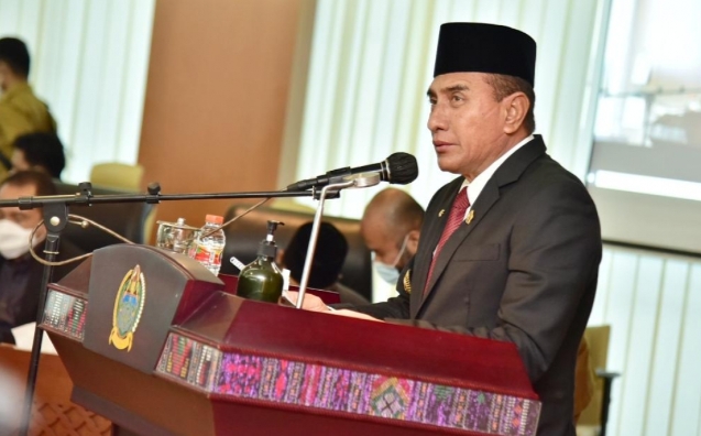 APBD Sumut Rp12 Triliun Disahkan, Gubsu Optimis Ekonomi Tumbuh 2,4 Persen
