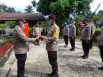 Kapolsek Kutalimbaru Berikan Reward Aiptu Makmur Tarigan