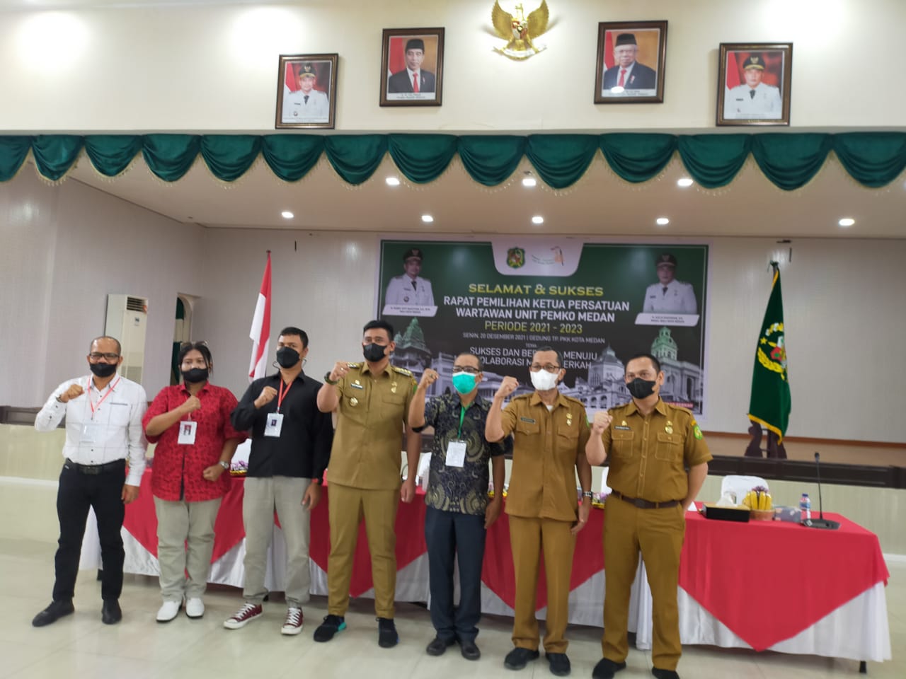 Syaifullah Terpilih sebagai Ketua Wartawan Pemko Medan, Bobby: Peran Media Sangat Besar