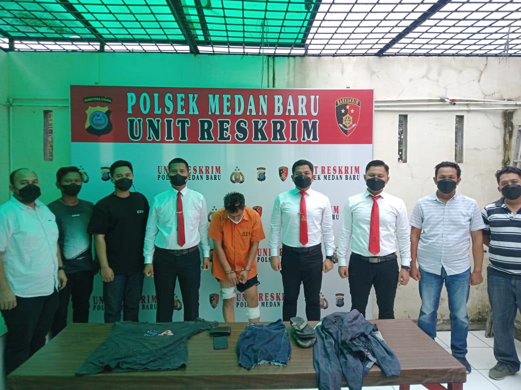 Polisi Tembak Kedua Kaki Pejambret Wanita di Jalan Mayjen DI Panjaitan