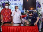 Menkumham RI tandatangani Prasasti Peresmian UKK di Madina
