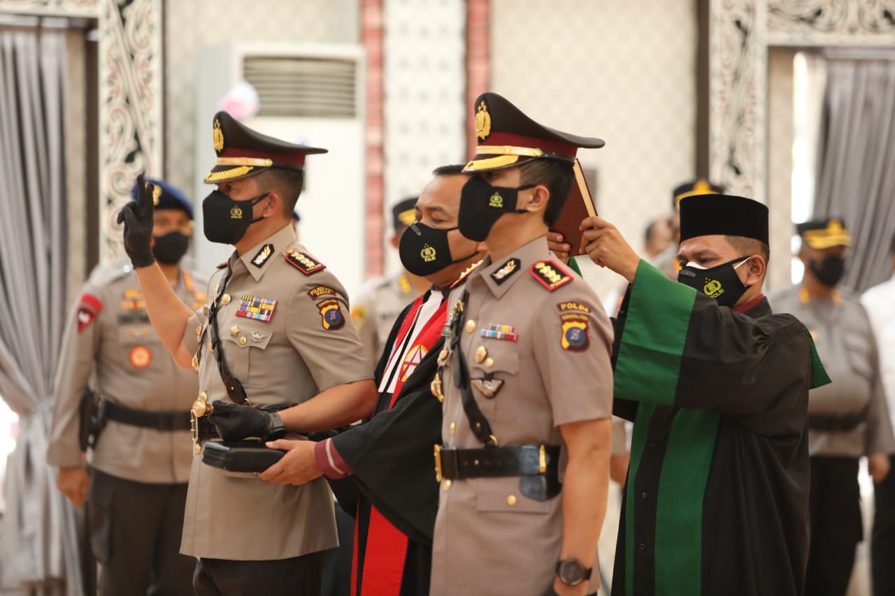 Kapolda Sumut Lantik Kapolrestabes Medan, Dirlantas dan Kapolres Batubara
