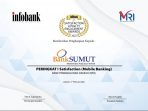Sumut Mobile Raih Penghargaan Infobank Award, Pengguna Meningkat 46 Persen