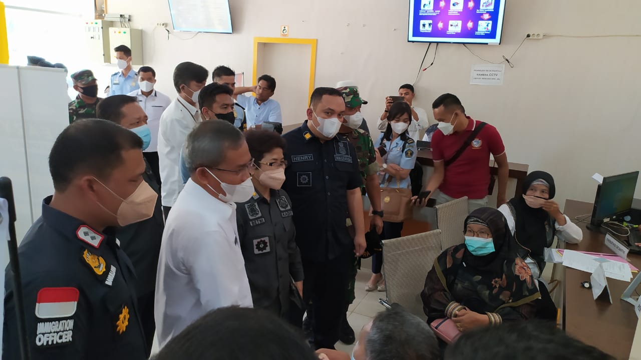 Gelar Eazy Passport, Kantor Imigrasi Sibolga Diapresiasi Pemkab Palas
