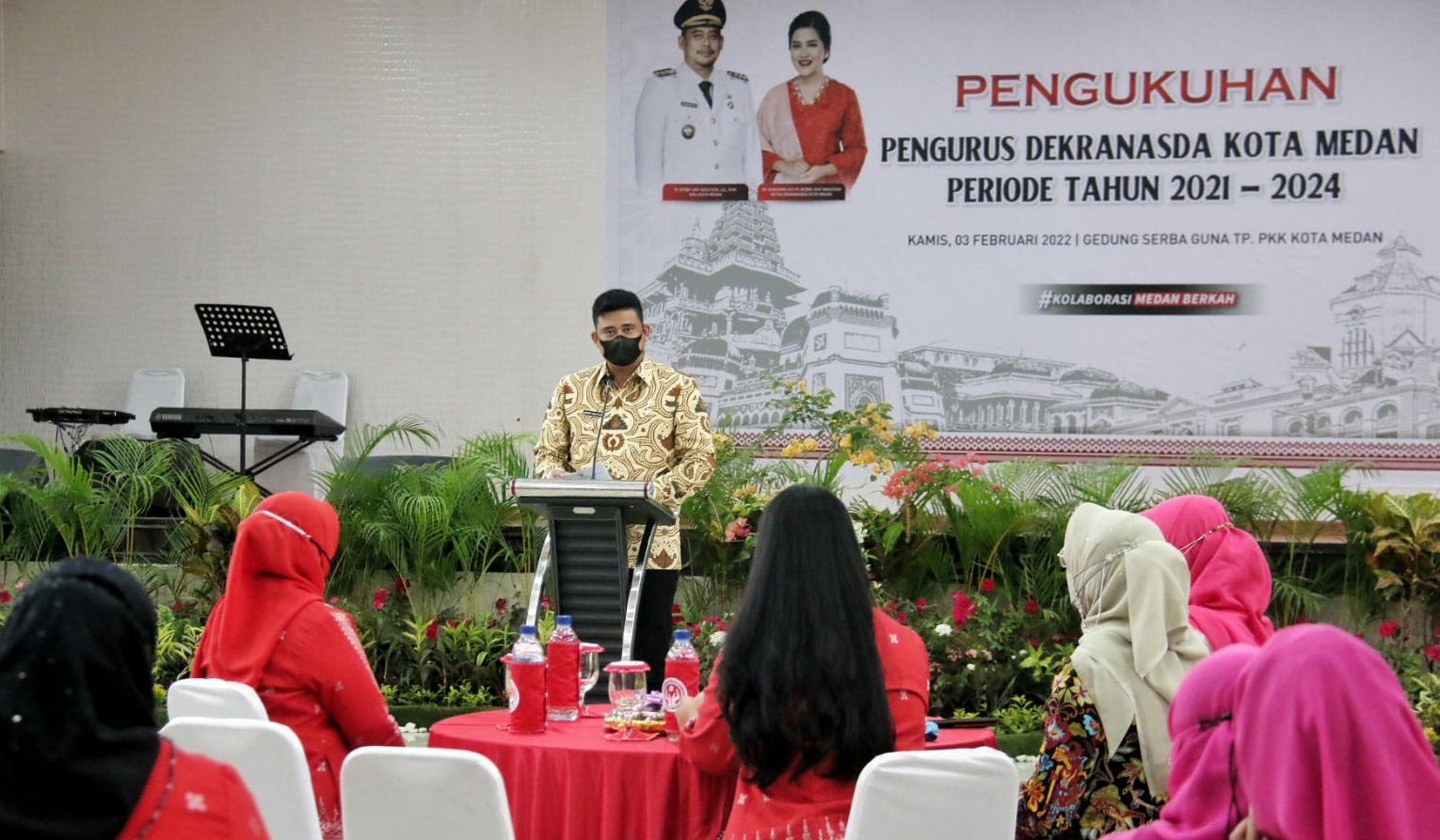 Bobby Nasution: Dekranasda Kota Medan Turun Langsung Membantu Ekonomi Masyarakat Melalui UMKM