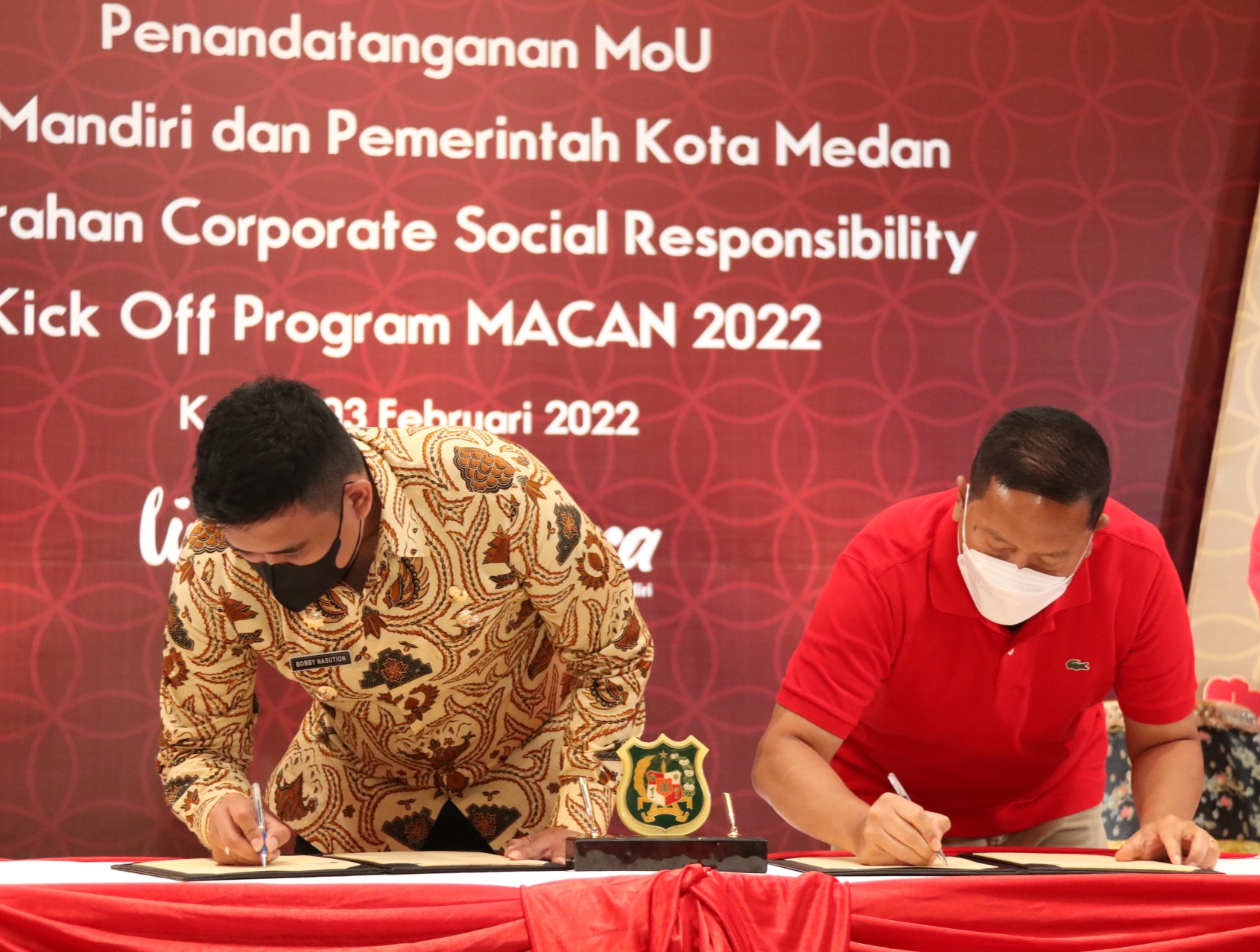 MoU Dengan Bank Mandiri, Bobby Nasution: Upaya Dorong Peningkatan Digitalisasi di Masyarakat