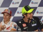 Ditanya Soal Rindu Rossi, Marquez: Kami Tidak Akur
