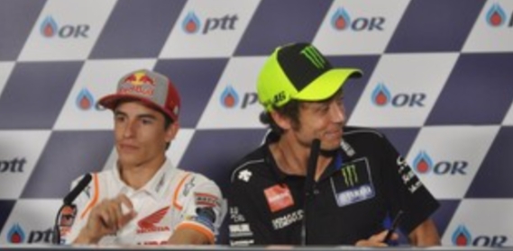 Ditanya Soal Rindu Rossi, Marquez: Kami Tidak Akur