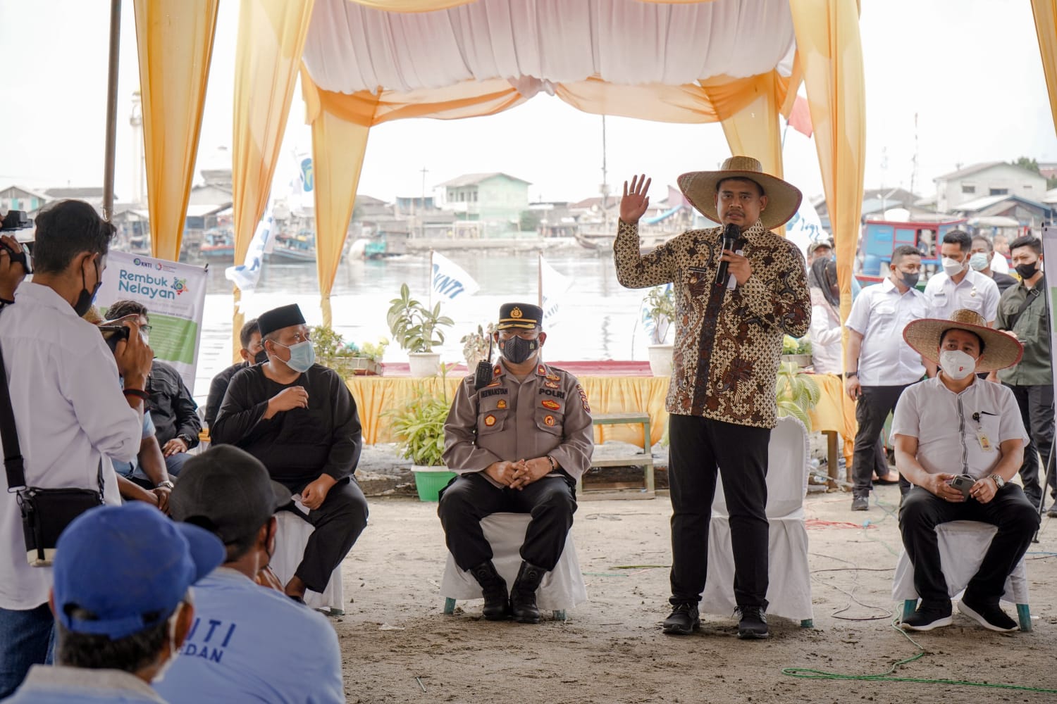 Benahi Kampung Bagan Deli, Bobby Nasution akan Berkantor di Medan Bagian Utara