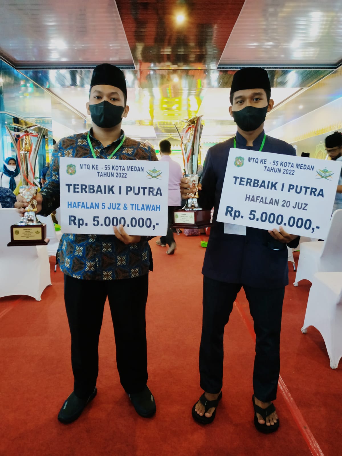 Daftar Calon Prajurit TNI AD, Dua Juara MTQ Ke 55 Berterimakasih Kepada Wali Kota Medan