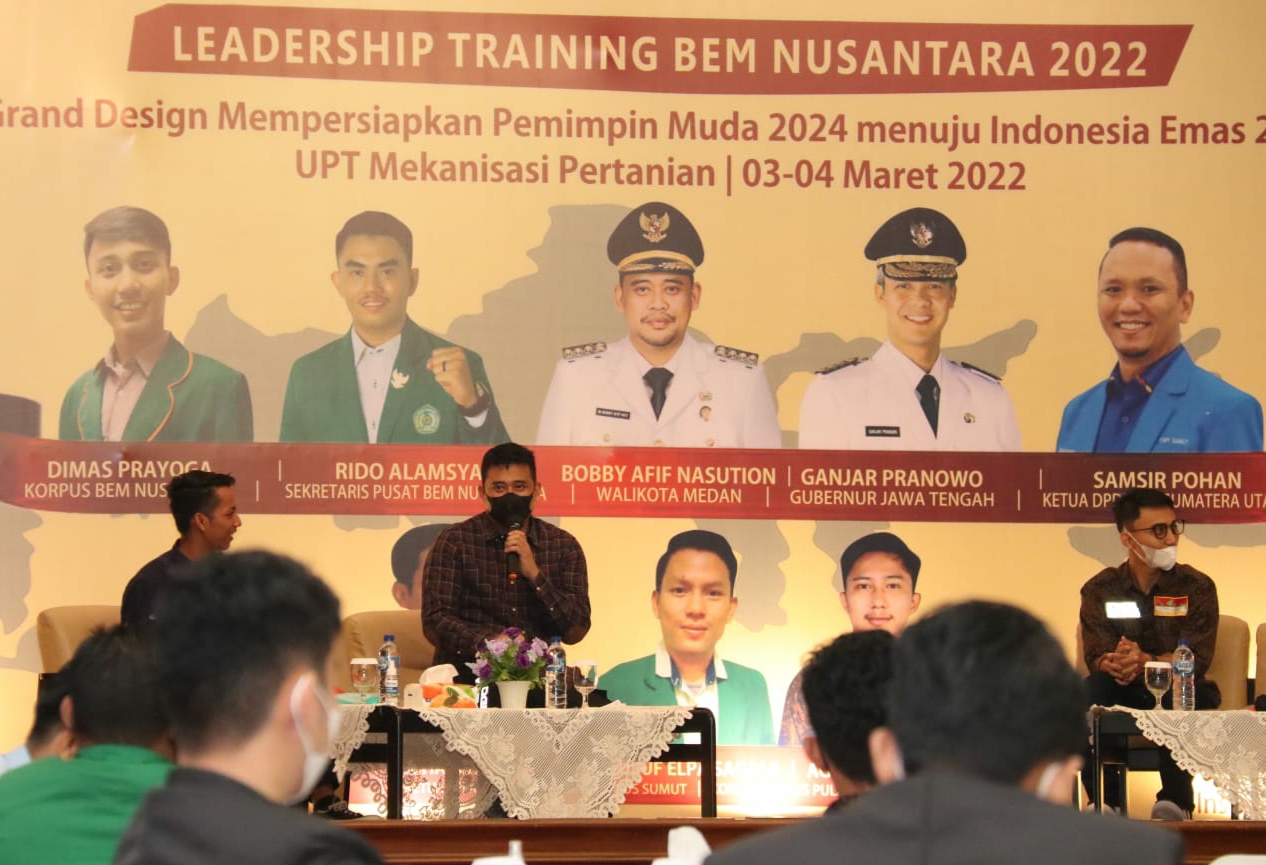 Bobby Nasution: Ketua Organisasi Harus Memiliki Jiwa Kepemimpinan Yang Baik dan Luar Biasa