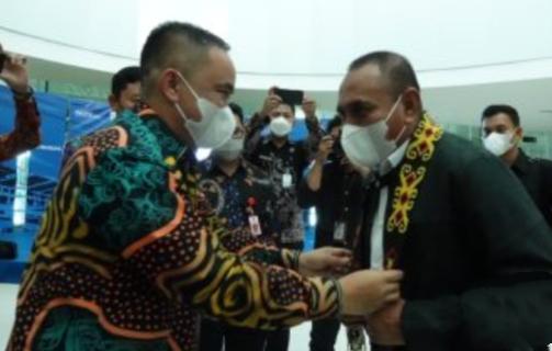 IKN Nusantara, Gubernur Sumut Bawa 2 Kg Tanah Deli dan 1 Liter Air