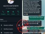 Awas Jadi Korban, Beredar Penipuan Lewat WA Catut Nama Bupati Sergai