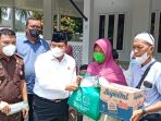 Kejatisu Bersama Forwaka Sumut Serahkan Bantuan Sembako ke Kaum Dhuafa dan Anak Yatim Piatu