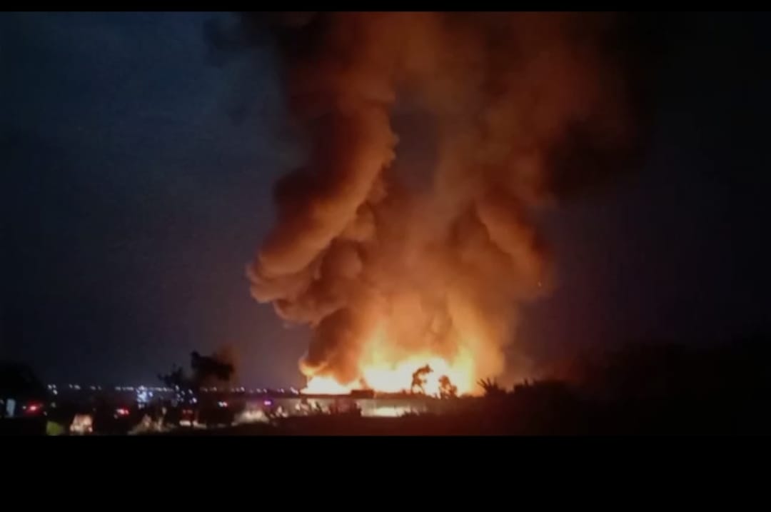 59 Rumah Padat Penduduk Ludes Terbakar di Asahan
