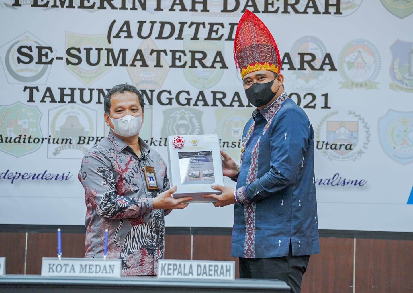 Pemko Medan Kembali Raih WTP, Bobby Nasution: Motivasi Susun LKPD Lebih Baik Lagi