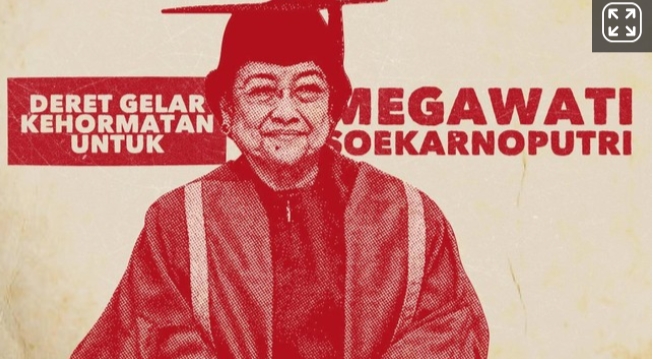 Tak Lulus Kuliah, Megawati Kaget Terima 11 Gelar Kehormatan