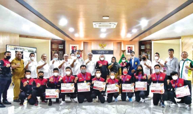 Sumbang Medali, Gubsu Beri 12 Atlet dan 2 Pelatih SEA Games Vietnam
