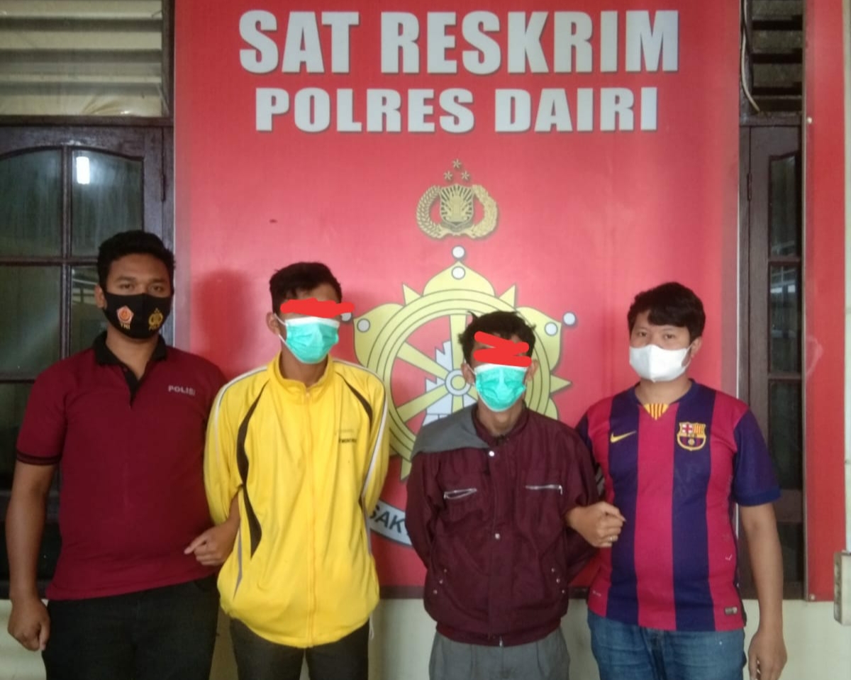 Polres Dairi Tangkap 2 Tersangka Pengeroyok Julinton Siburian Hingga Tewas