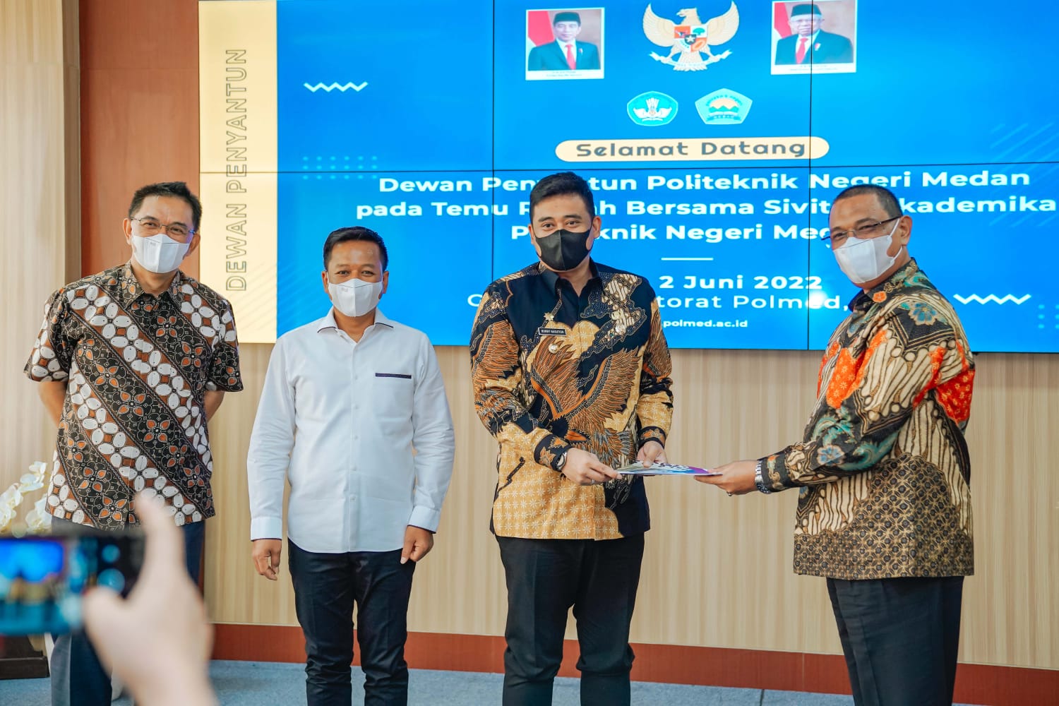 Jabat Ketua Dewan Penyantun, Bobby Nasution Diharapkan Dapat Majukan Polmed