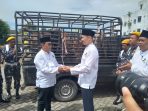 DPD AMPI Sumut Sembelih 12 Ekor Hewan Kurban, David Luther Lubis: Bukti Ketaqwaan Kepada Allah SWT