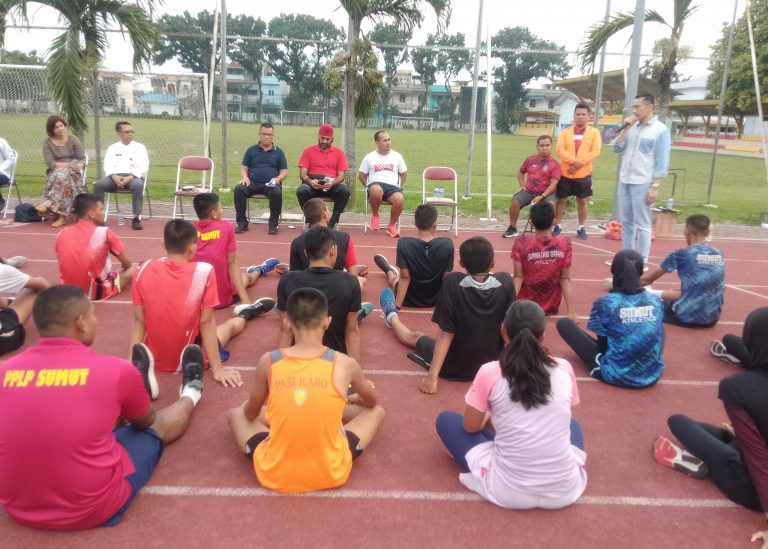 David Luther Lubis: Saya Berharap Atlet Atletik Bisa Mengharumkan Nama Sumut dan Negara