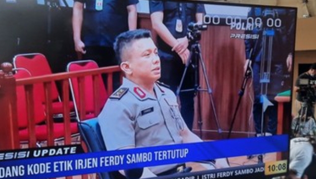 Via Zoom, Bharada E Dihadirkan Jadi Saksi di Sidang Etik Ferdy Sambo
