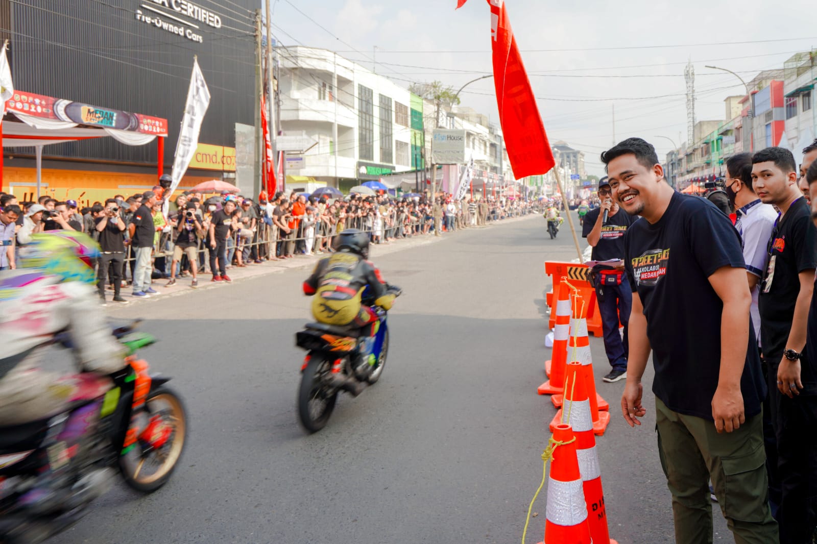 Bobby Nasution: Street Race KMB Wadah Anak Muda Hobi Balapan