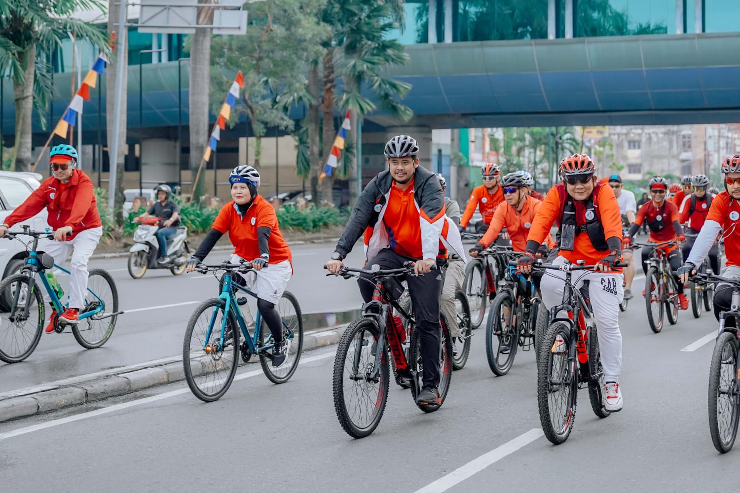 Bobby Nasution Harap Kegiatan Bersepeda Dapat Datangkan Wisatawan