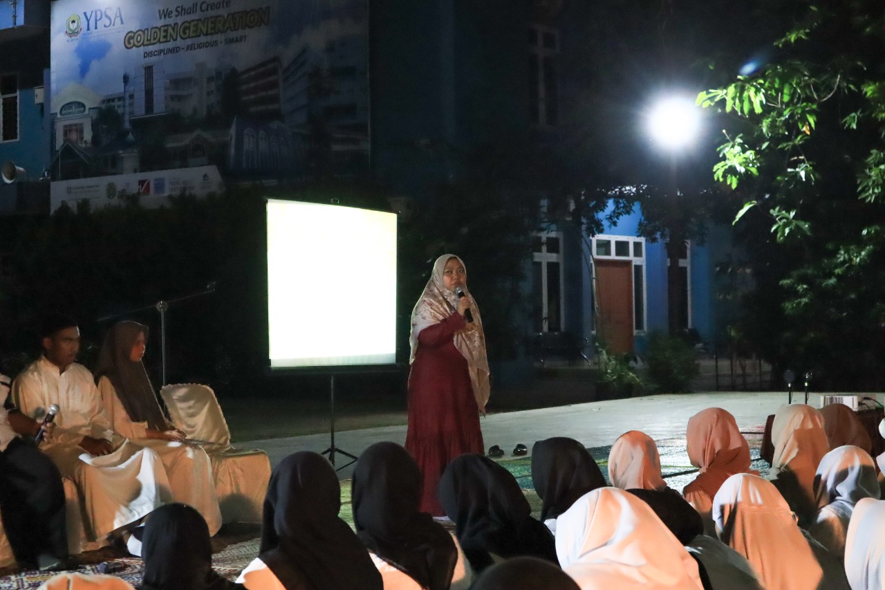 247 Pelajar dan Guru SMA YPSA Ikuti Pembukaan Tahajjud Pertama Tahun 2022