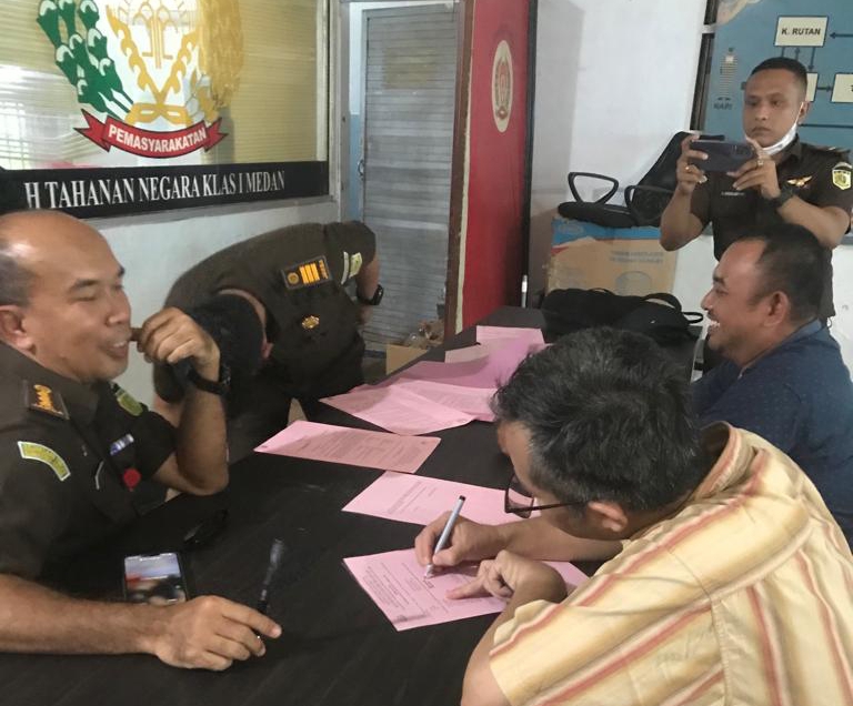 3 Tersangka dan Berkas Korupsi Pembangunan Jembatan Sicanang Dilimpahkan ke Kejari Belawan