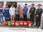Pemkab Langkat dan SKK Migas Bagikan 828 Paket Sembako Koban Banjir