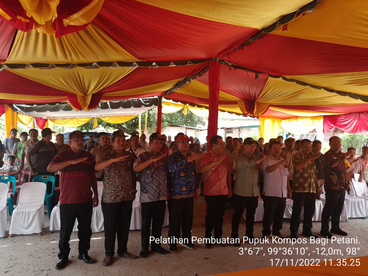 Dinas Pertanian Asahan Berikan Edukasi Pembuatan Pupuk Kompos