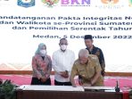 Bupati Asahan Tandatangani Fakta Integritas Netralitas ASN di Medan